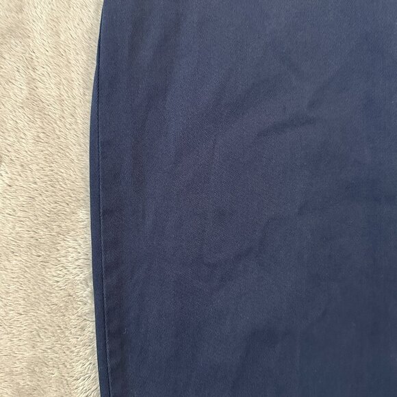 Banana Republic Wide Leg Navy Blue Trousers Pants Slacks Women's size 8 - Picture 2 of 8